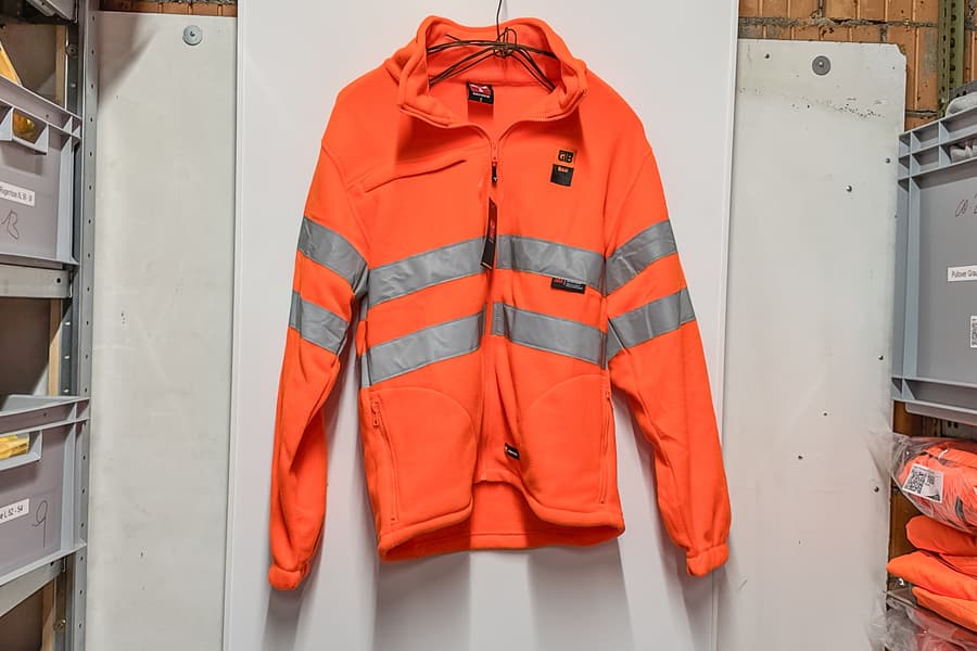 11 Vliesjacken, bedruckt - Gr. XL